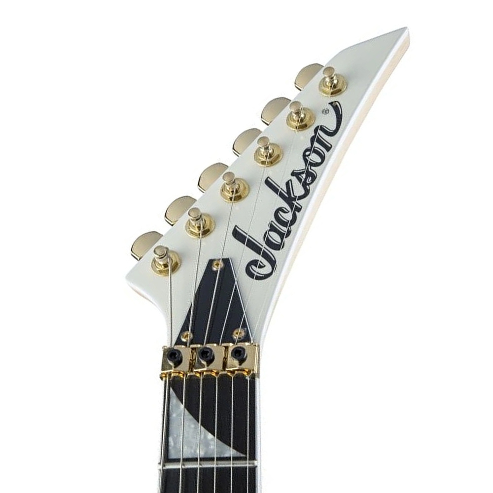 Jackson Pro Rhoads RR3 Abanoz Klavye Ivory Black Pinstripes Elektro Gitar