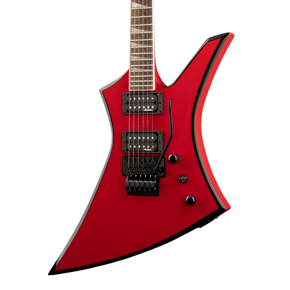 Jackson X Kelly KEX Laurel Klavye Ferrari Red Elektro Gitar - Görsel 4