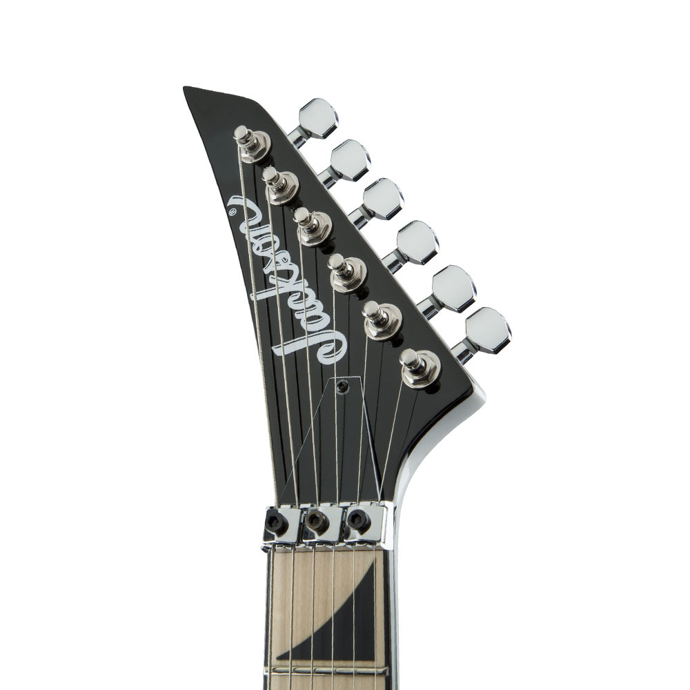 Jackson X Serisi Rhoads RRX24 Akçaağaç Klavye Snow White with Black Pinstripes Elektro Gitar