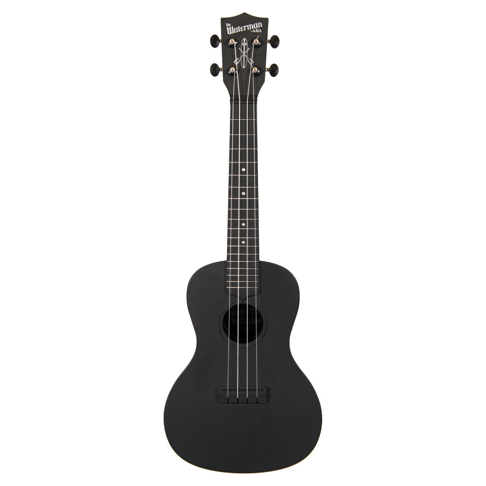 Kala KA-CWB-BK Waterman Concert Ukulele (Mat Siyah)