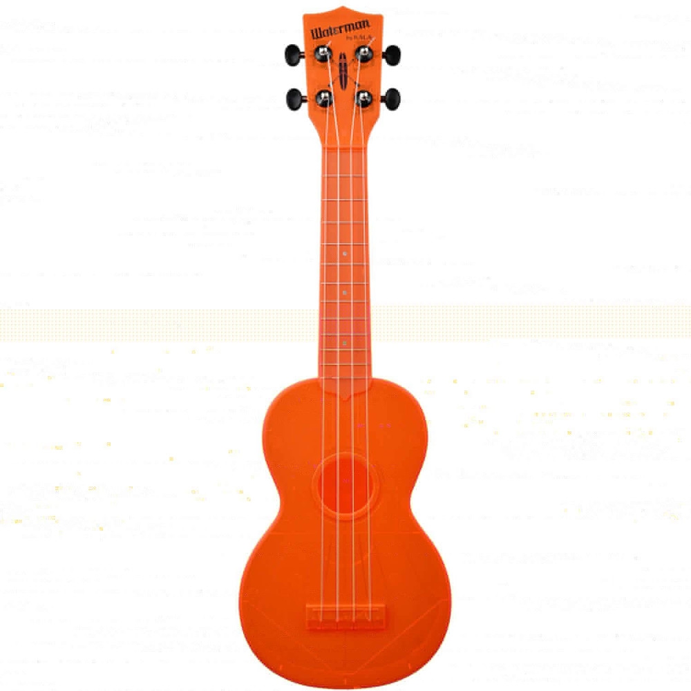 Kala KA-SWB-OR Waterman Soprano Ukulele (Orange)