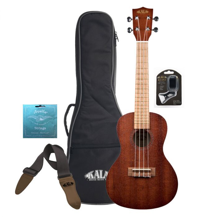 Kala Mahogany Tenor Ukulele Bundle W/ Bag