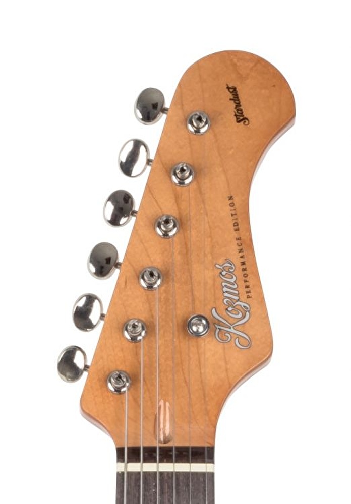 Kozmos KST-BSWHSS-GRWN-DBL Elektro Gitar - Görsel 4