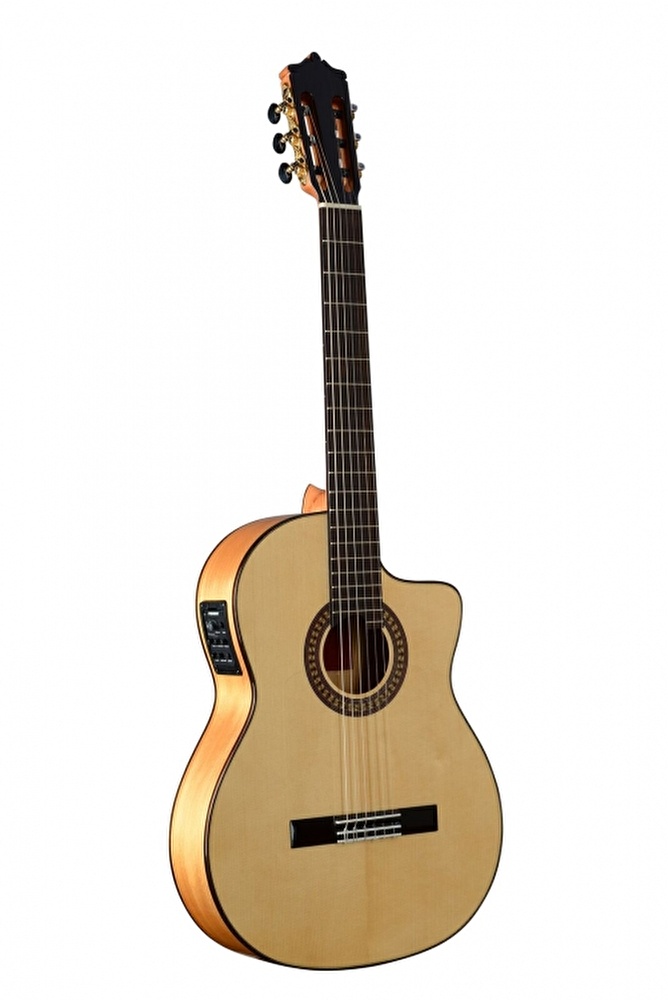 MARTINEZ MFG-CS CE Flamenco Elektro Klasik Gitar