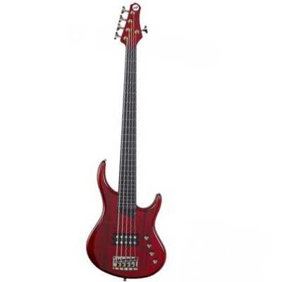 MTD Kingston KA 5 Perdesiz Bas Gitar (Trans Red)