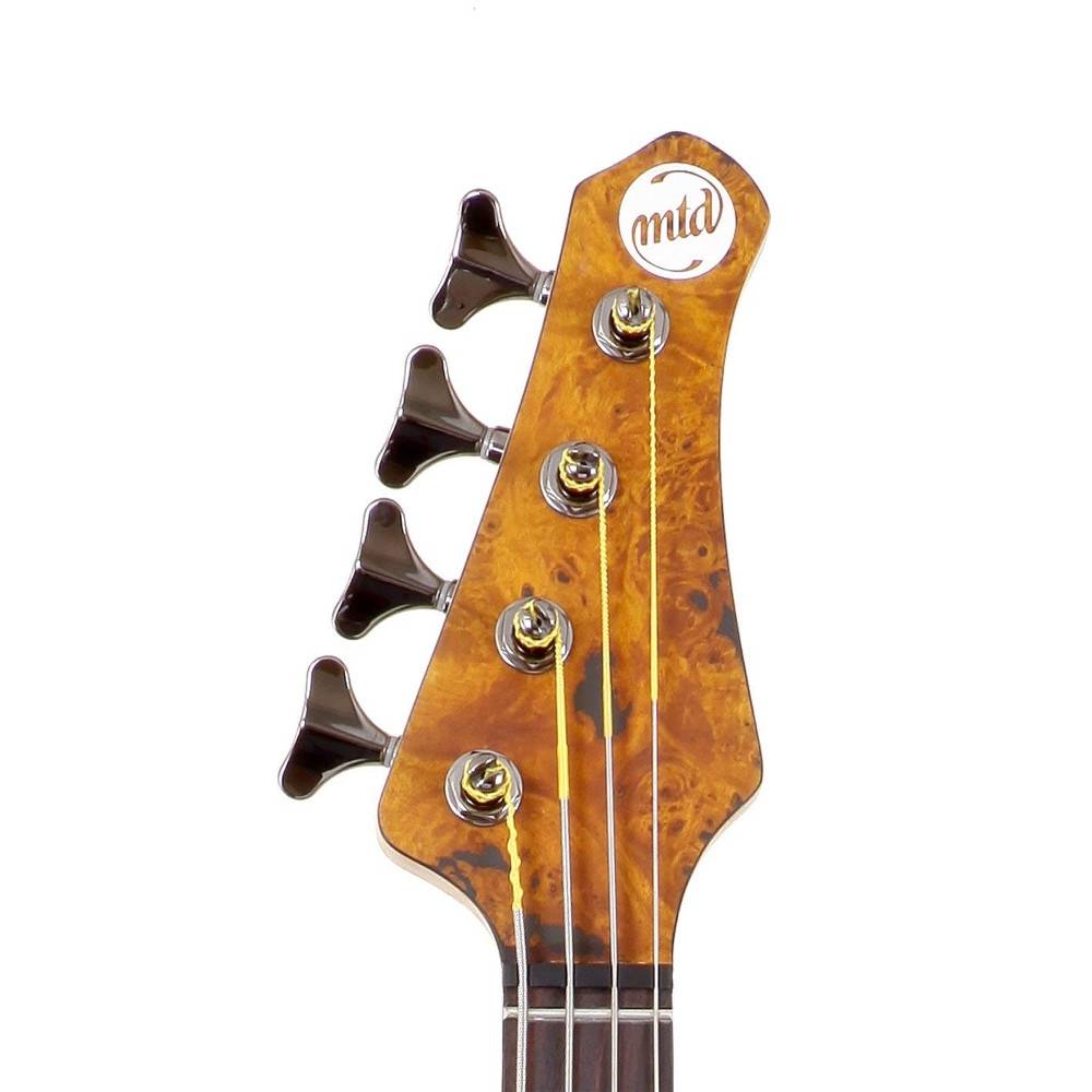 MTD Kingston "The Z" Perdesiz Bas Gitar (Natural Gloss) - Görsel 3