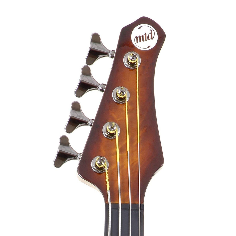 MTD Kingston "The Z" Perdesiz Bas Gitar (Tobacco Sunburst) - Görsel 3
