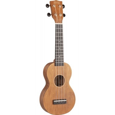 Mahalo MS1TBR Slimline Serisi Soprano Ukulele (Transparent Brown)