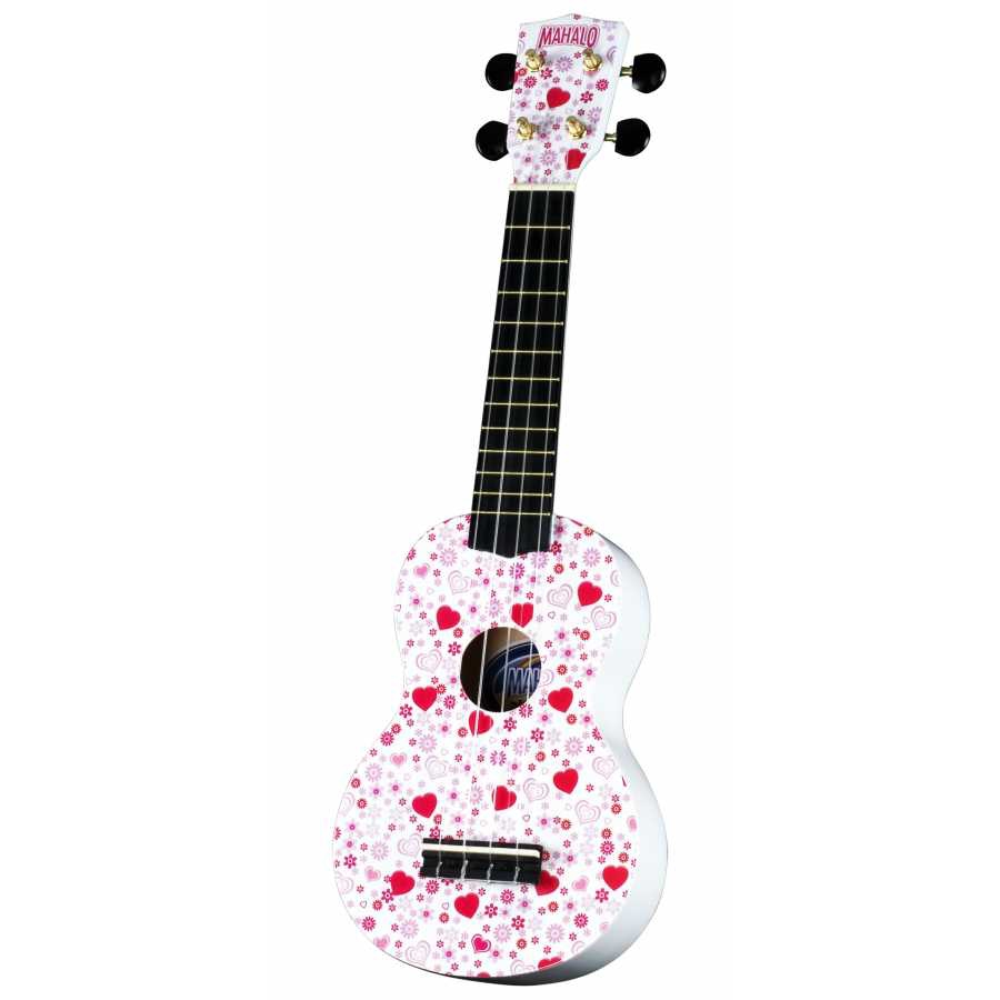 Mahalo U/HEART Soprano Ukulele