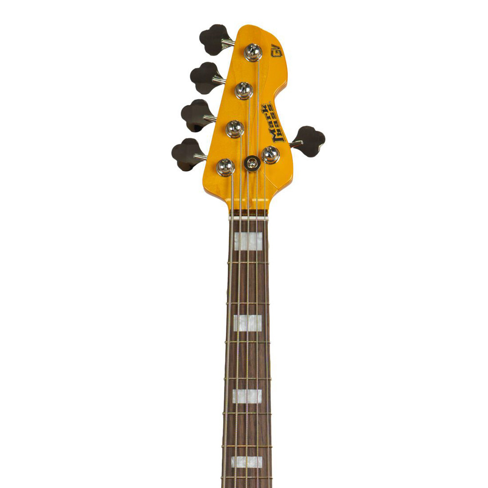 Markbass MB GV 5 Gloxy Serisi Gülağacı Klavye Metallic Yellow 5 Telli Bas Gitar - Görsel 4