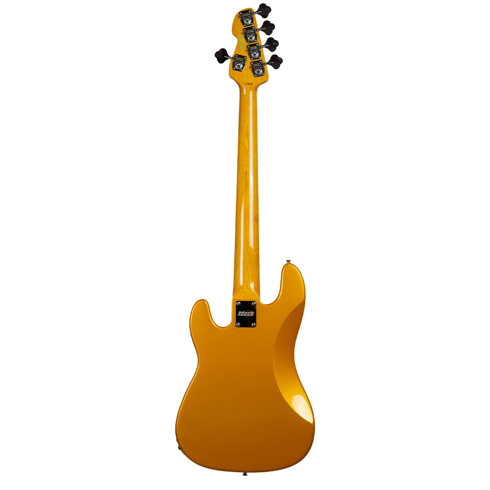 Markbass MB GV 5 Gloxy Serisi Gülağacı Klavye Metallic Yellow 5 Telli Bas Gitar - Görsel 5