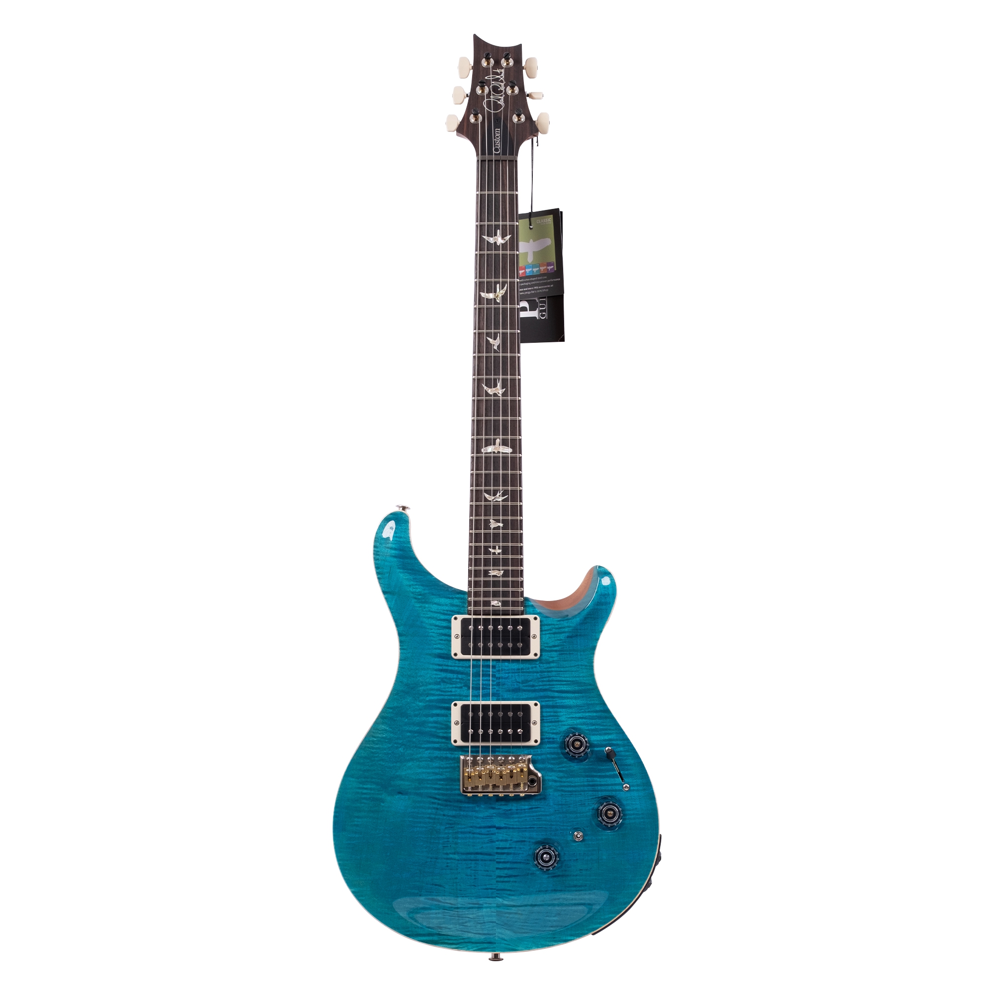 PRS  CU24 Piezo 84 Thin Gen III 85/15 84 Elektro Gitar (Carroll Blue)