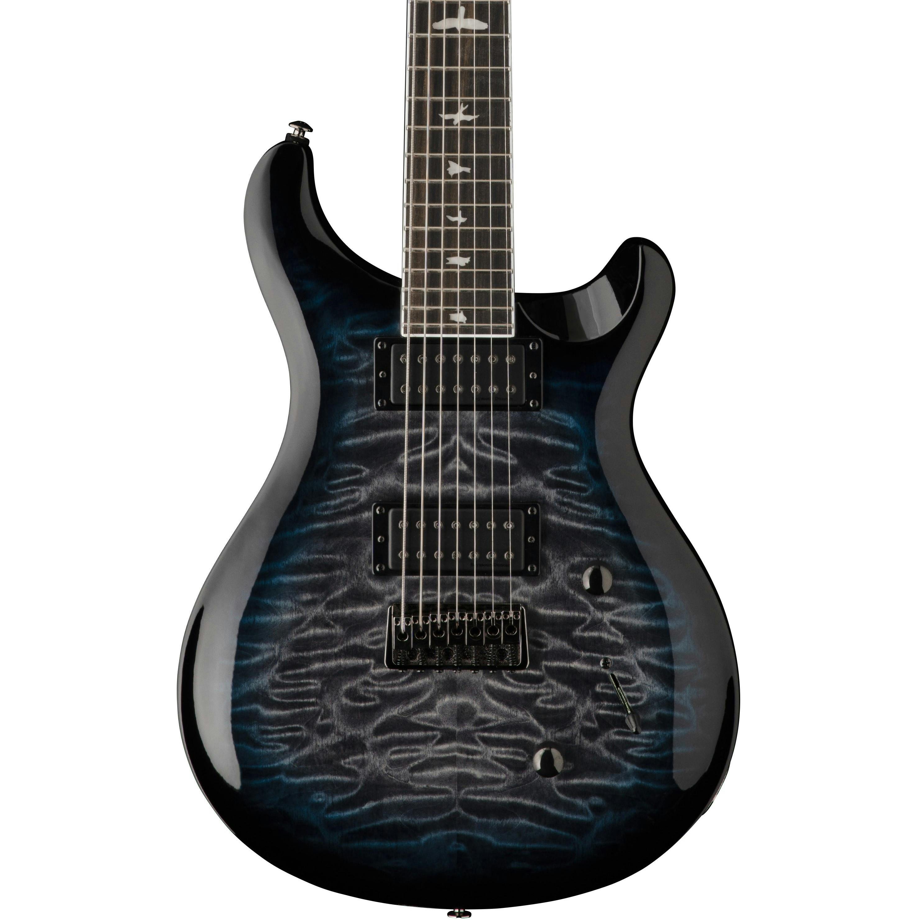 PRS SE Mark Holcomb SVN 7 Telli Elektro Gitar (Blue Burst) - Görsel 2
