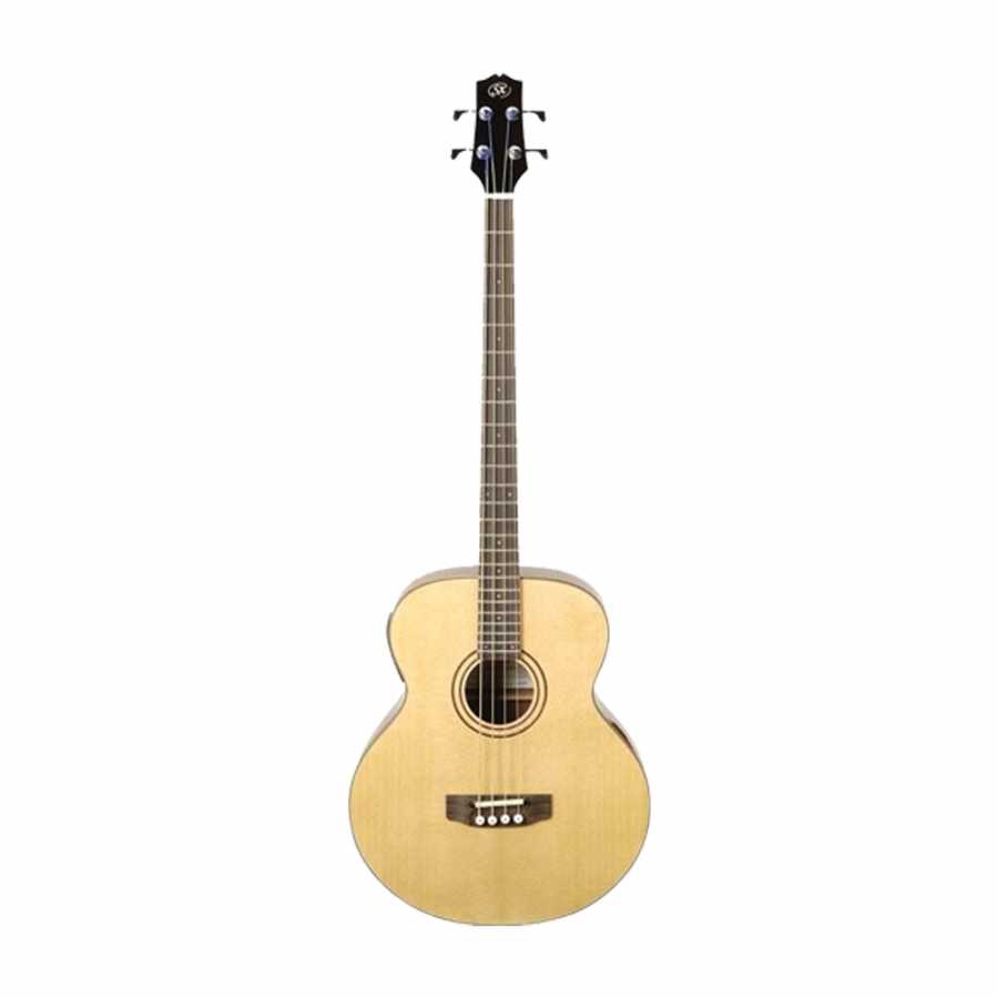 SX JBG30E+ Akustik Bas Gitar (Natural)