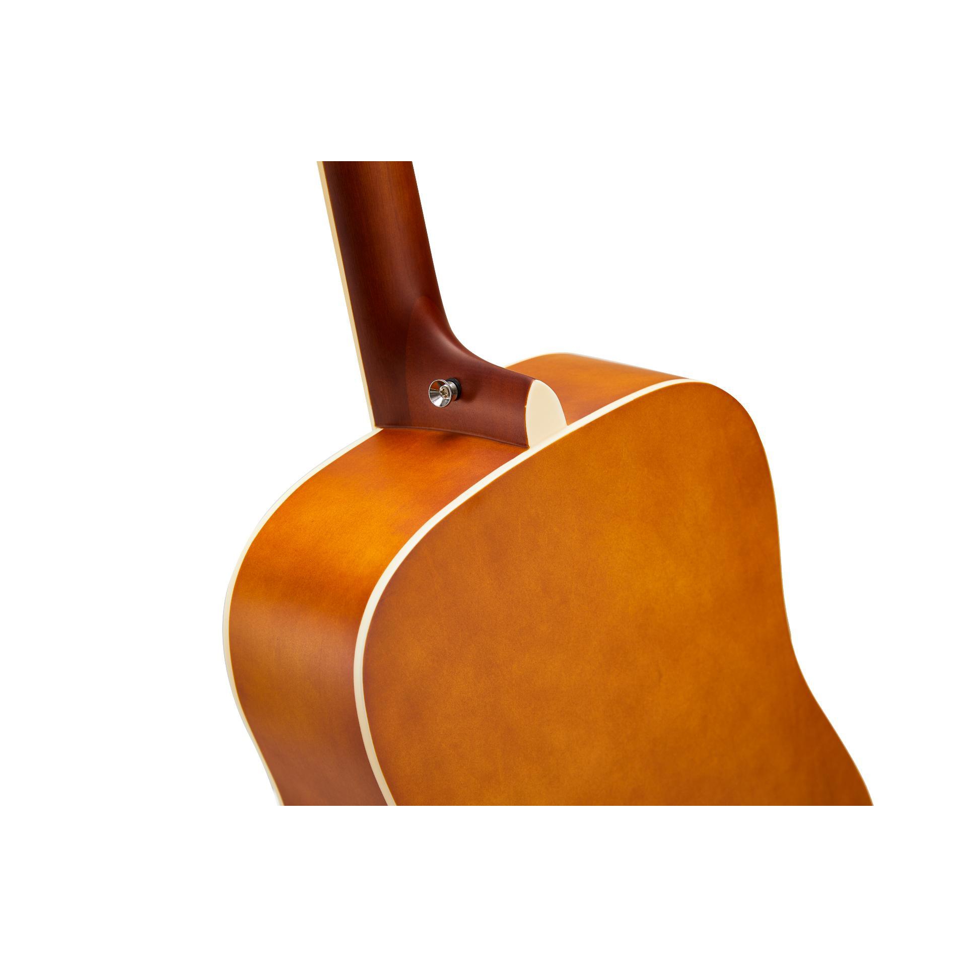 SX SD104K Akustik Gitar (Natural) - Görsel 5
