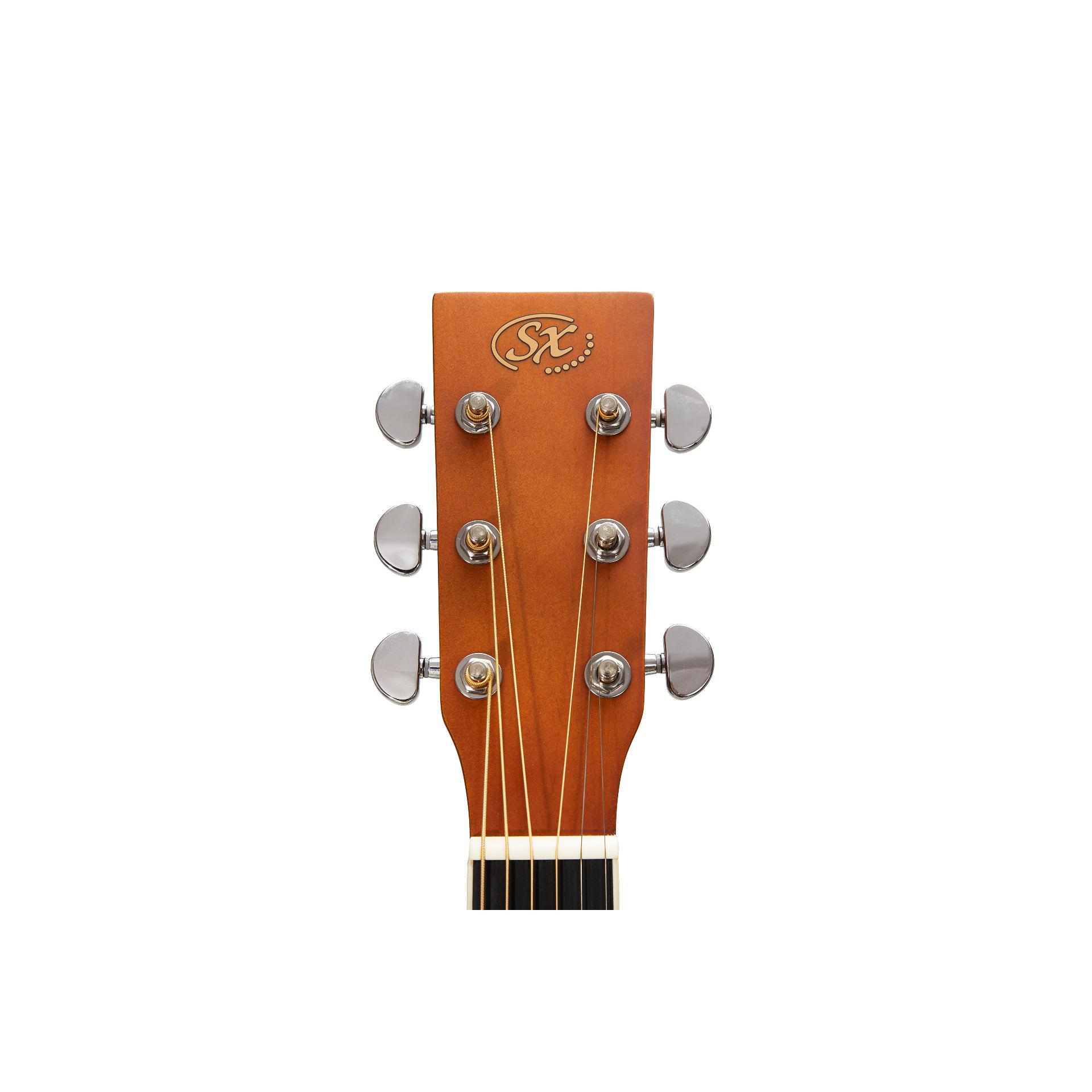 SX SD104K Akustik Gitar (Natural) - Görsel 6