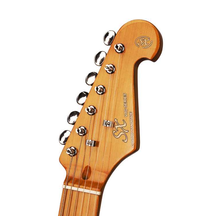 SX Stratocaster Elektro Gitar (2-Tone Sunburst) - Görsel 4