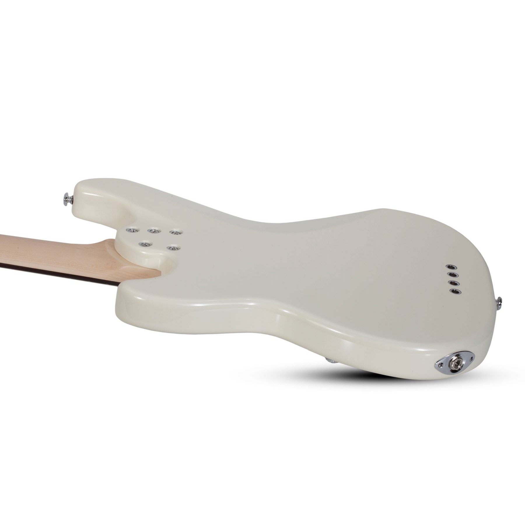 Schecter Banshee Bass Bas Gitar (Vintage Olympic White) - Görsel 7