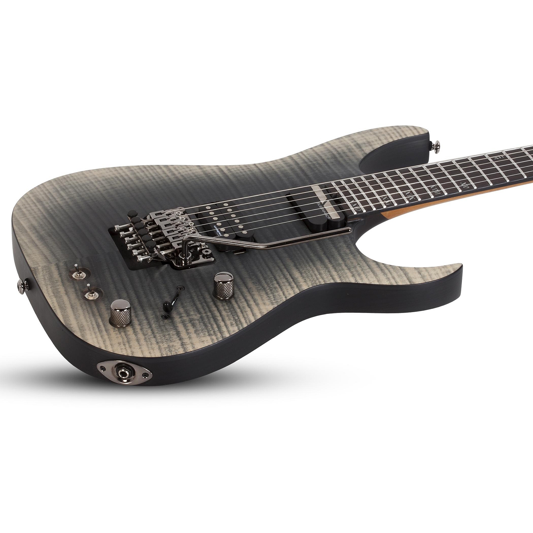 Schecter Banshee Mach-6 FR S Elektro Gitar (Fallout Burst) - Görsel 2