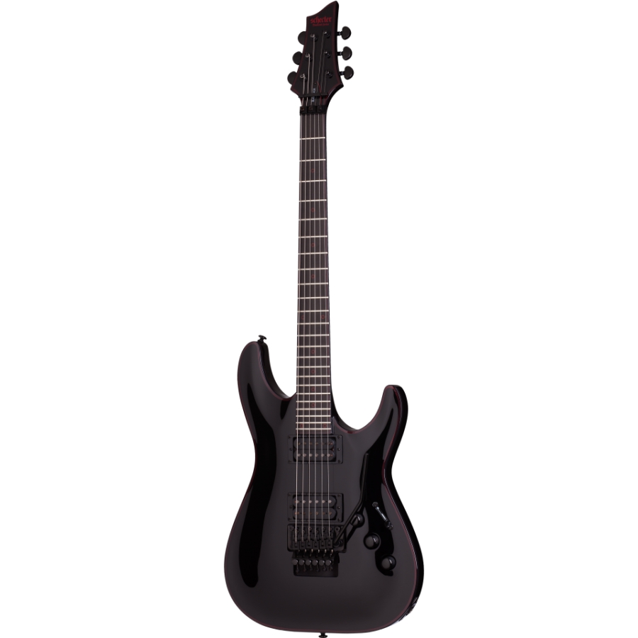 Schecter Blackjack C-1 FR Elektro Gitar (Gloss Black)