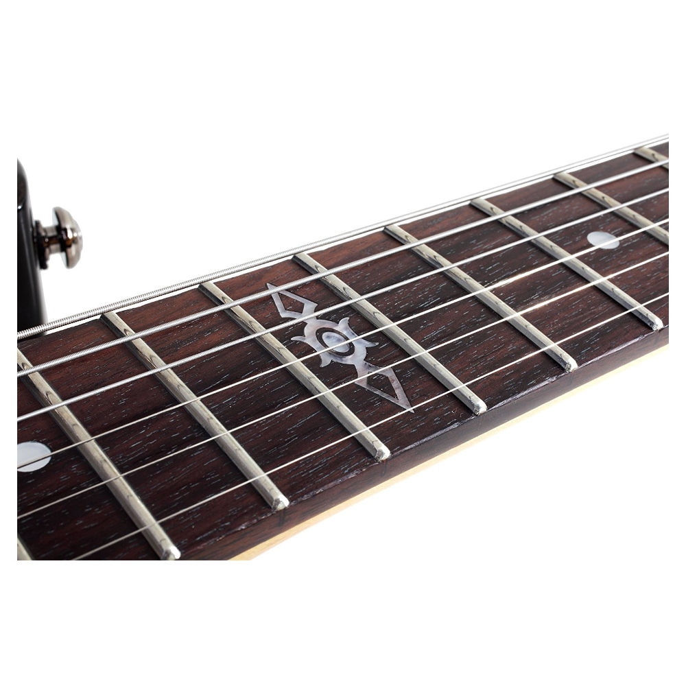 Schecter C-1 SGR Solak Elektro Gitar (Siyah) - Görsel 4