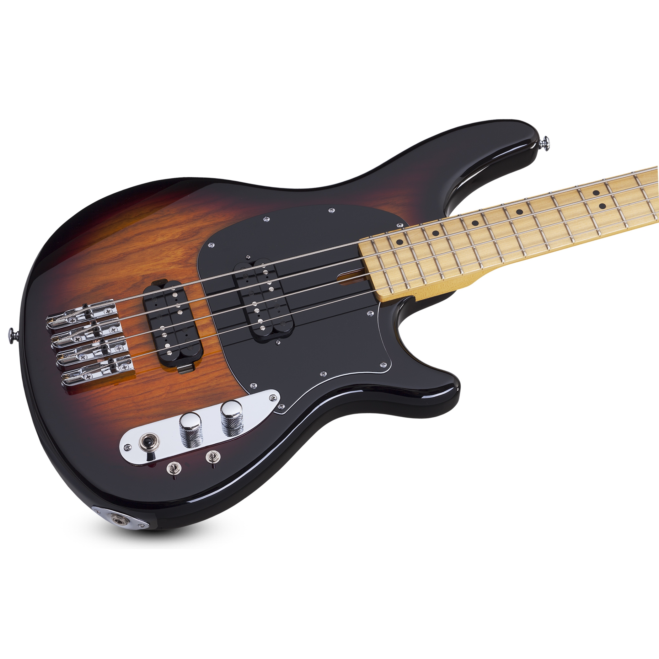 Schecter CV-4 Bass Gitar (3-Tone Sunburst) - Görsel 2