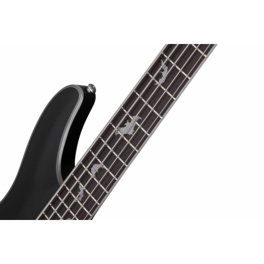 Schecter Damien Platinum-5 Bas Gitar (Satin Black) - Görsel 5