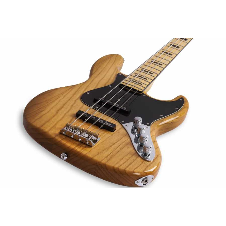 Schecter Diamond-J Plus Bas Gitar (Aged Natural) - Görsel 3
