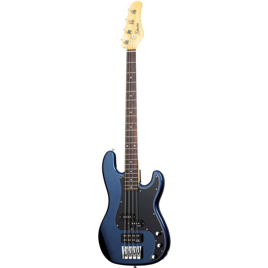 Schecter Diamond-P Custom Bas Gitar (Dark Metallic Blue)