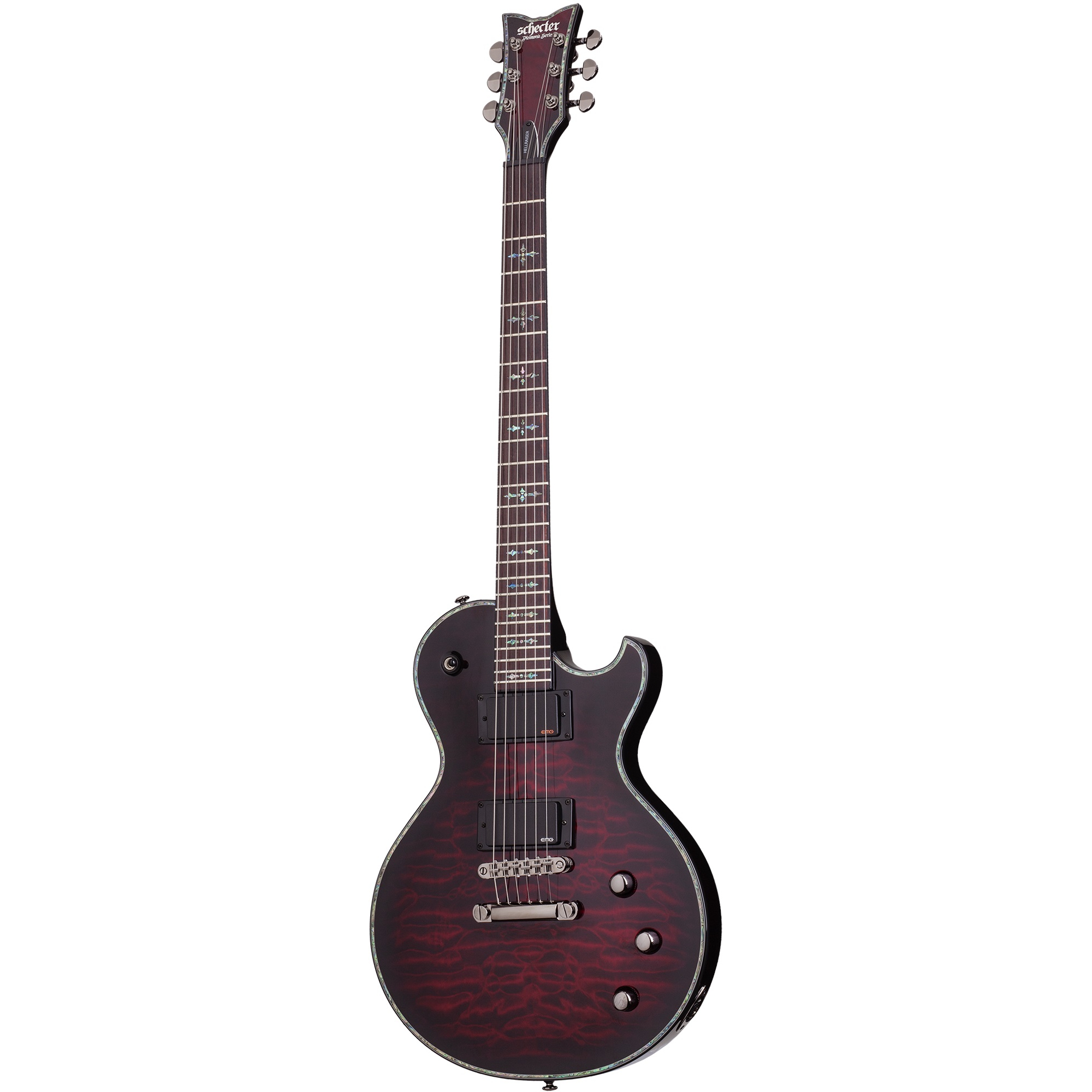 Schecter Hellraiser Solo-II Elektro Gitar (Black Cherry Burst)