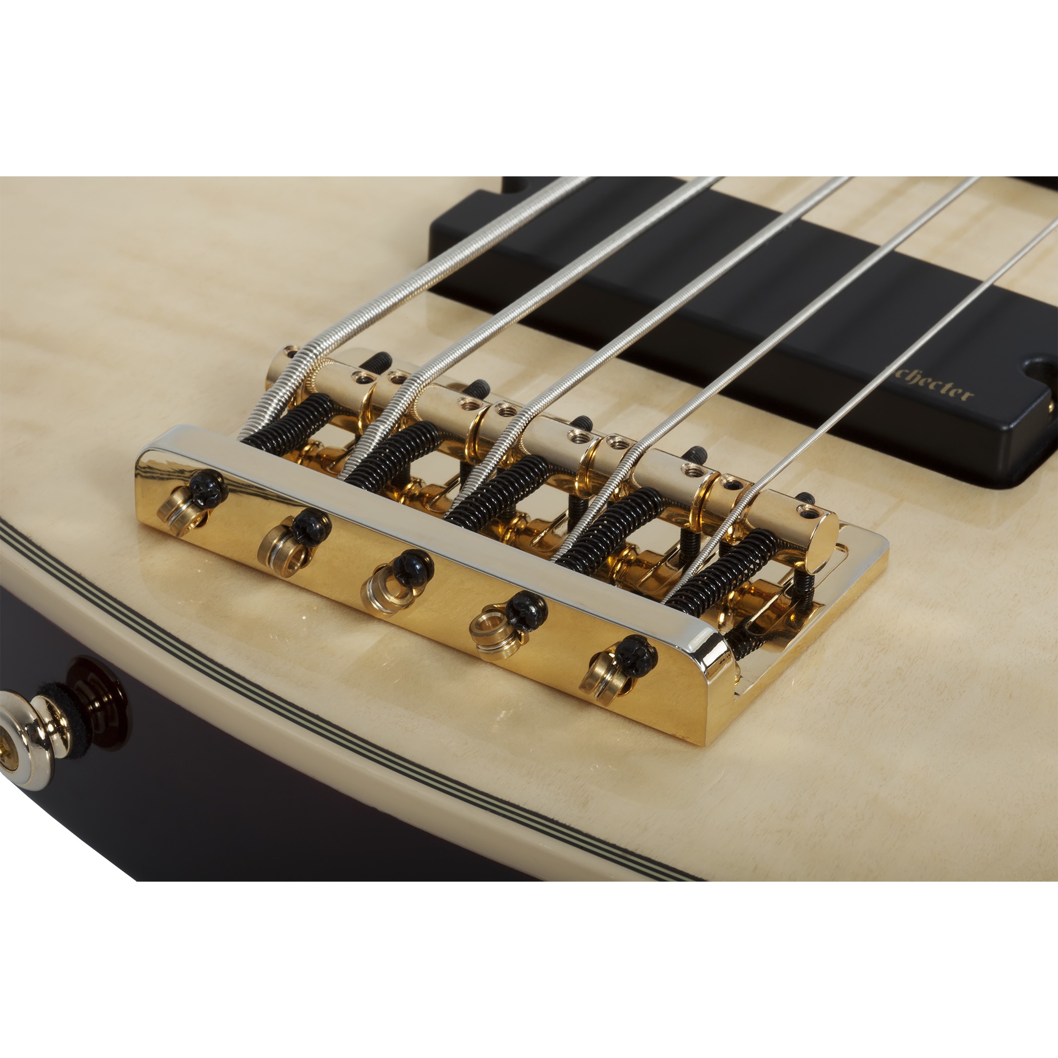 Schecter Omen Extreme-5 Bas Gitar (Gloss Natural) - Görsel 3
