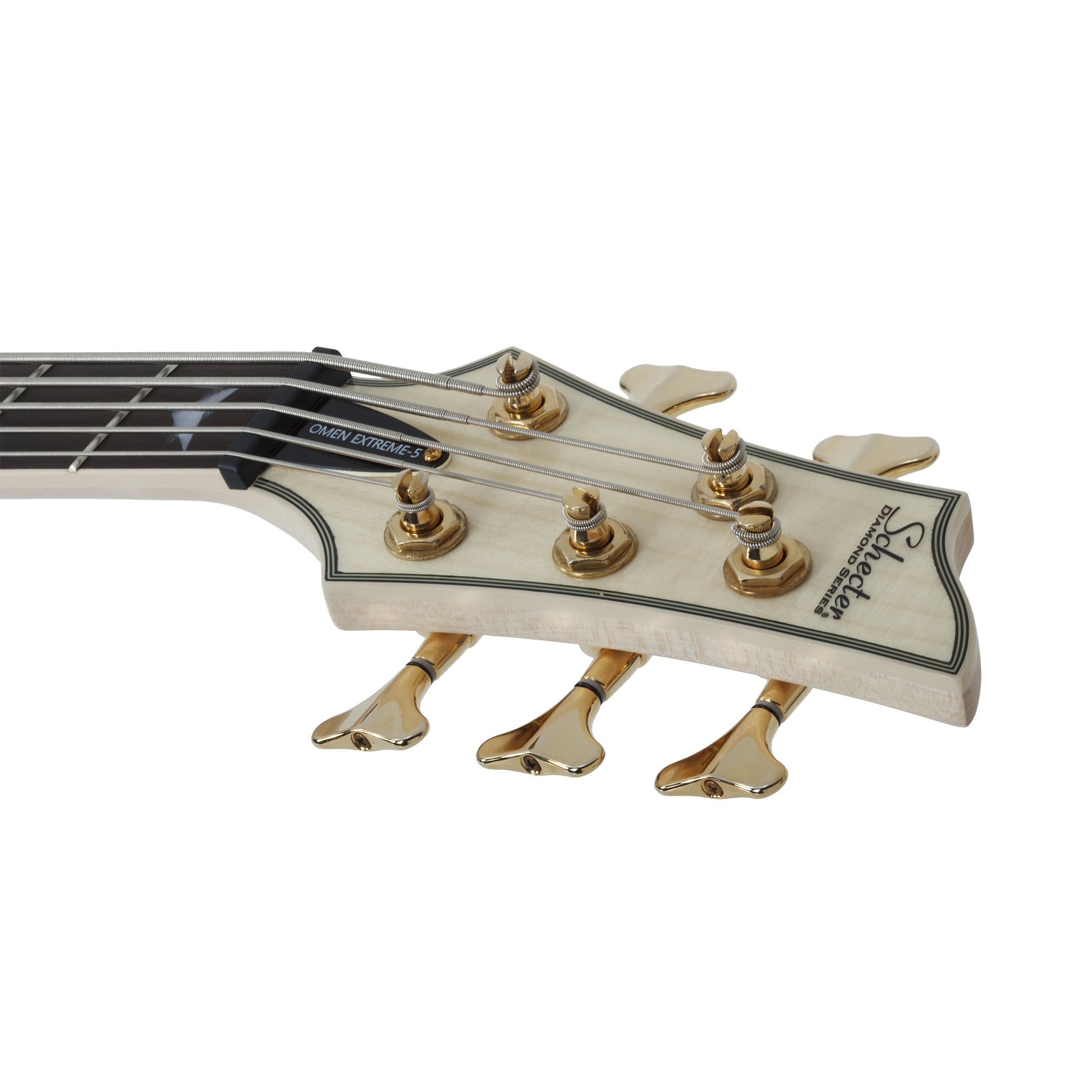 Schecter Omen Extreme-5 Bas Gitar (Gloss Natural) - Görsel 6