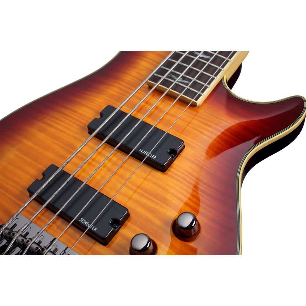 Schecter Omen Extreme-5 Bas Gitar (Vintage Sunburst) - Görsel 3