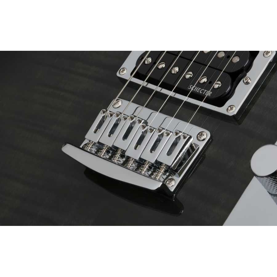 Schecter PT Custom Elektro Gitar (Trans Black Burst) - Görsel 2