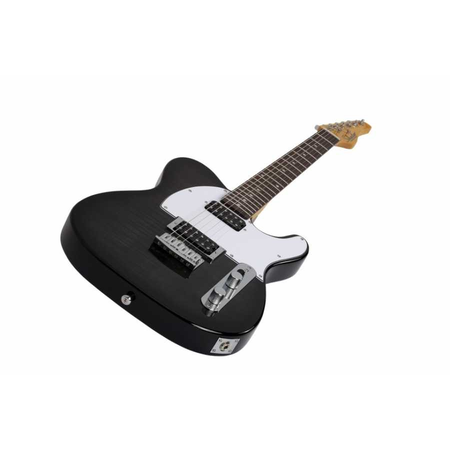 Schecter PT Custom Elektro Gitar (Trans Black Burst) - Görsel 5