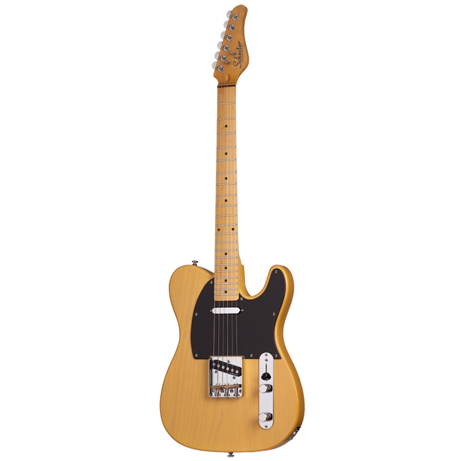 Schecter PT Standard Elektro Gitar (Maple Butterscotch Blonde)