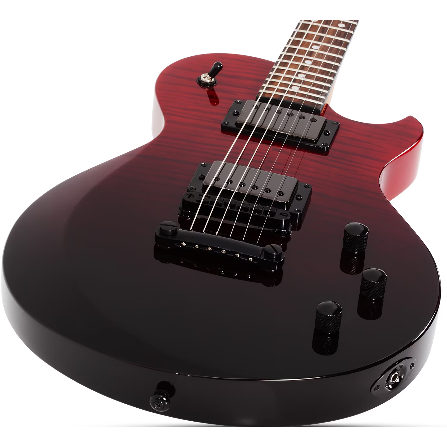 Schecter Solo-II Standard Elektro Gitar (Bloodburstl) - Görsel 3