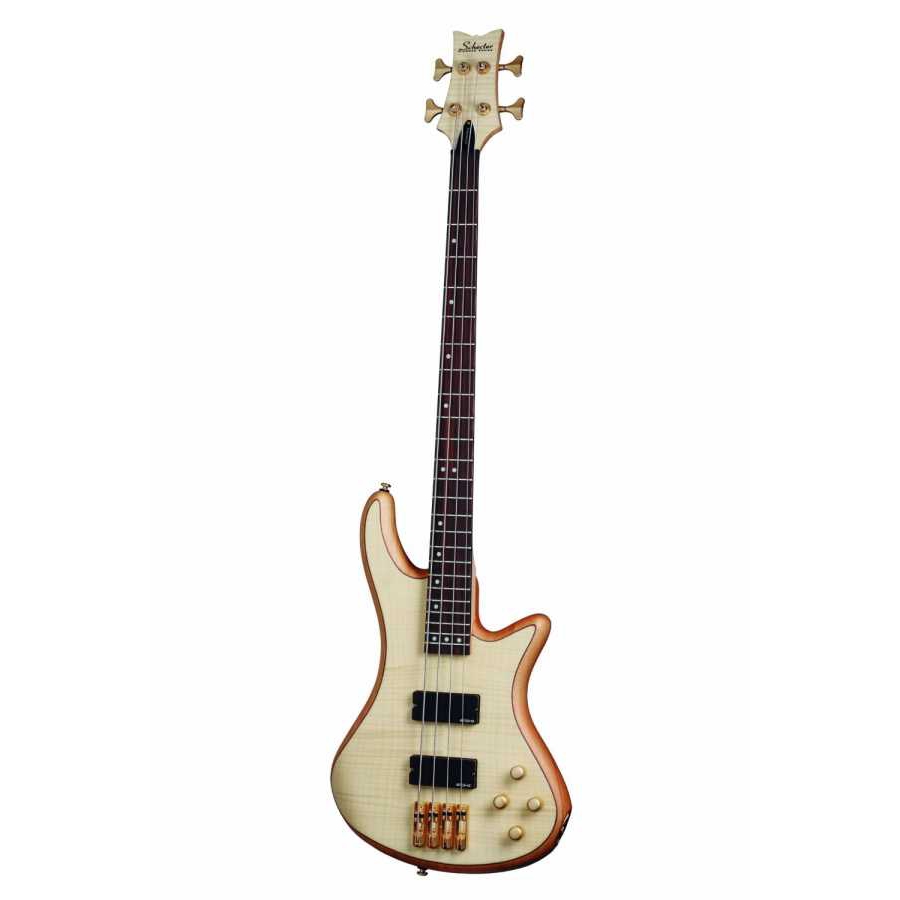 Schecter Stiletto Custom-4 Bas Gitar (Natural Satin)