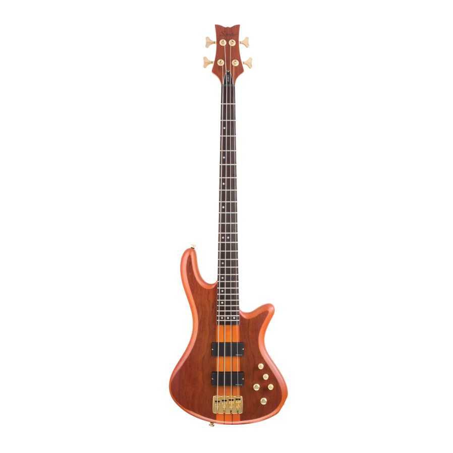 Schecter Stiletto Studio-4 Bas Gitar (Honey Satin)