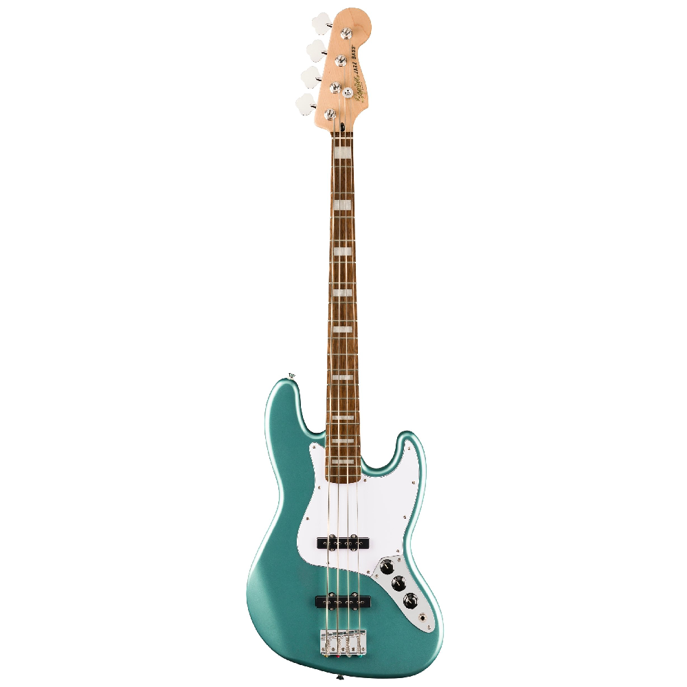 Squier Affinity Active Jazz Bass Laurel Klavye WPG Mystic Sea Foam Green Bas Gitar - Görsel 3
