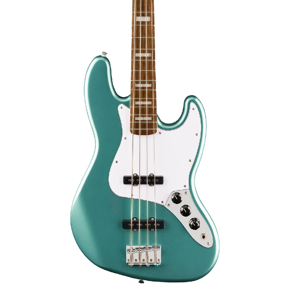 Squier Affinity Active Jazz Bass Laurel Klavye WPG Mystic Sea Foam Green Bas Gitar - Görsel 4