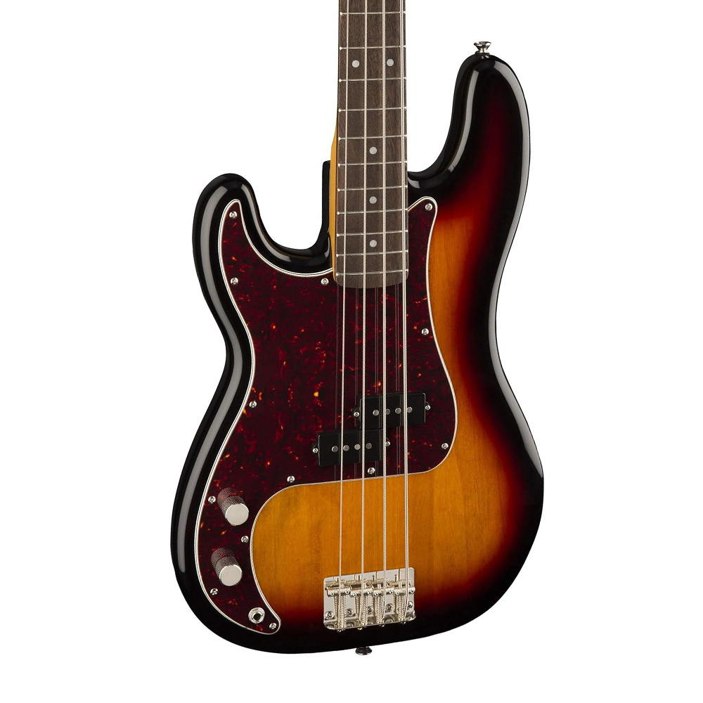 Squier Classic Vibe 60s Precision Bass Laurel Klavye 3-Color Sunburst Solak Bas Gitar - Görsel 3