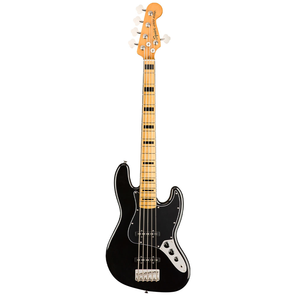 Squier Classic Vibe 70s Jazz Bass V Akcaagac Klavye Black Bas Gitar - Görsel 4