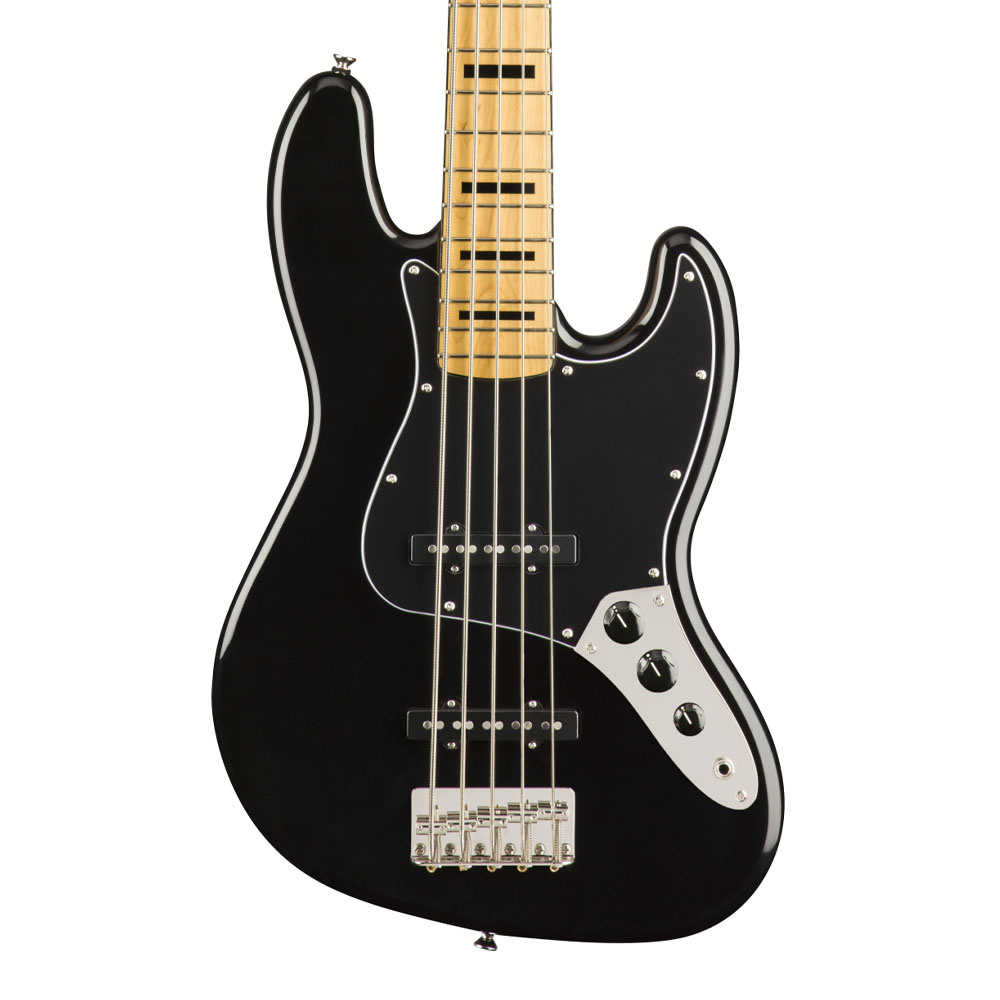Squier Classic Vibe 70s Jazz Bass V Akcaagac Klavye Black Bas Gitar - Görsel 5
