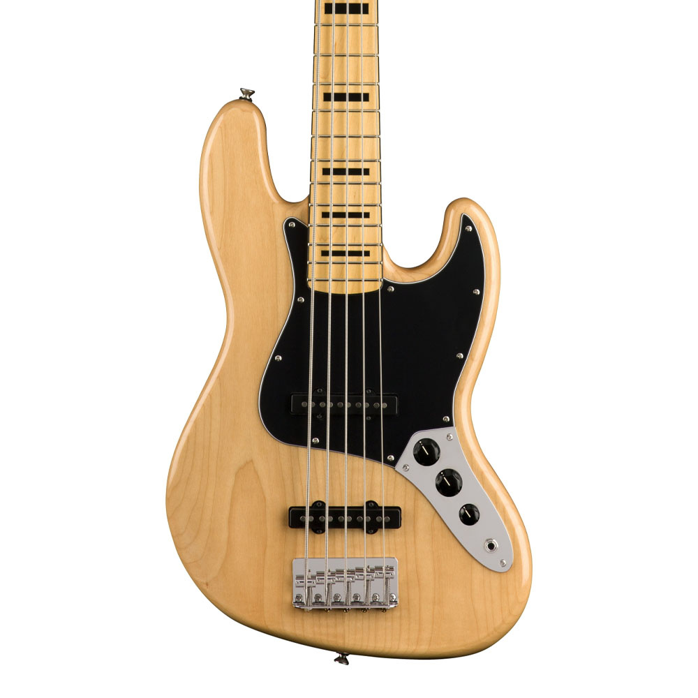 Squier Classic Vibe 70s Jazz Bass V Akcaagac Klavye Natural Bas Gitar - Görsel 4