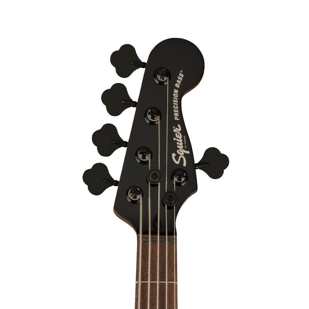 Squier Contemporary Active Precision Bass PH V Roasted Akçaağaç Sap Laurel Klavye Silver Anodized PG Black 5 Telli Bas Gitar
