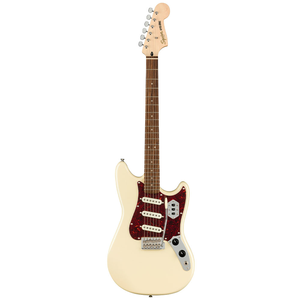 Squier Paranormal Cyclone Laurel Klavye Pearl White Elektro Gitar