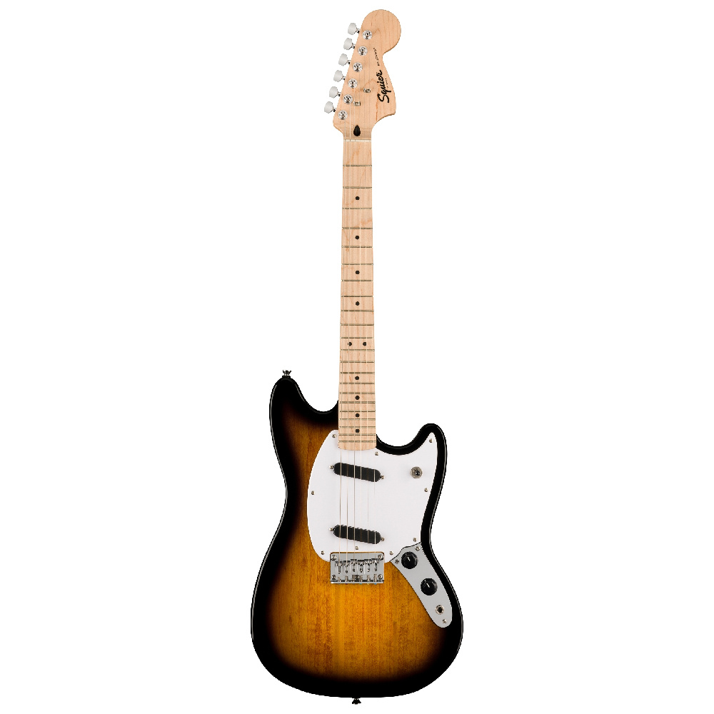 Squier Sonic Mustang Akçaağaç Klavye 2 Ton Sunburst Elektro Gitar - Görsel 4