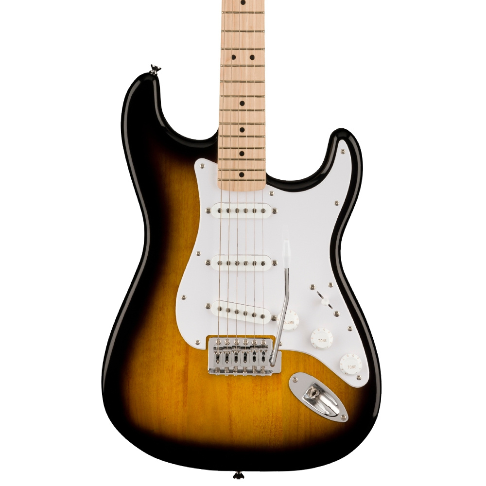 Squier Sonic Stratocaster Akçaağaç Klavye 2 Ton Sunburst Elektro Gitar - Görsel 2