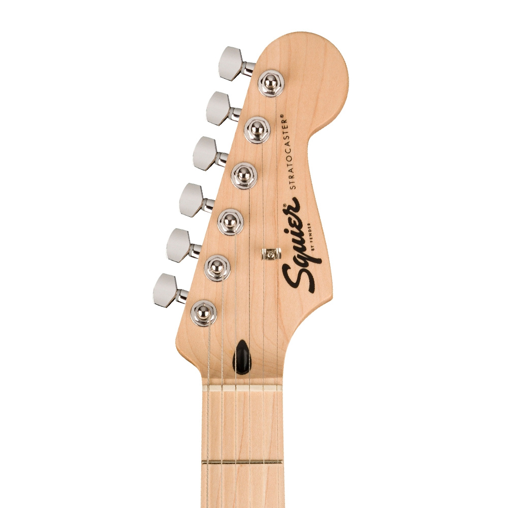 Squier Sonic Stratocaster Hard Tail H Akçaağaç Klavye Flash Pink Elektro Gitar - Görsel 4